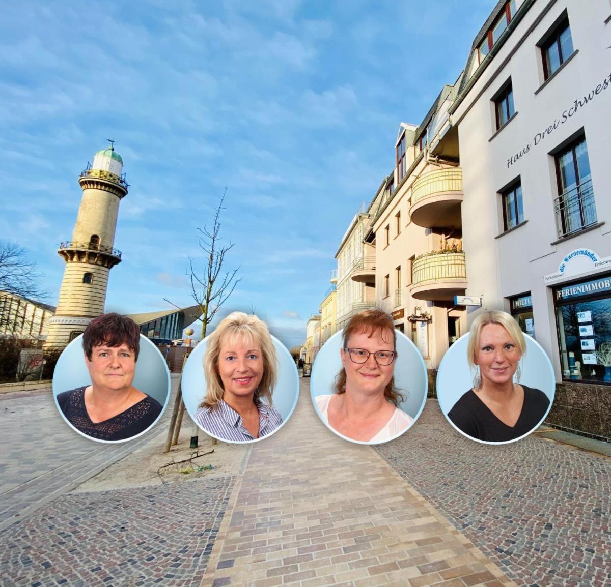 Ferienwohnung Haus Vier Freunde, Vincent Rostock Exterior foto